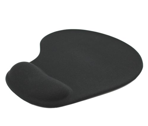 פד Ergonomic Mouse Pad with Gel Hand Holder, Black E-PAD-G