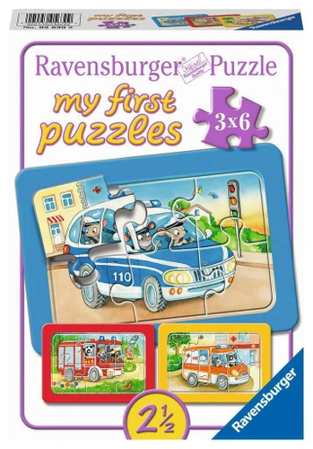 פאזל חיות בפעולה לגילאי 2.5+