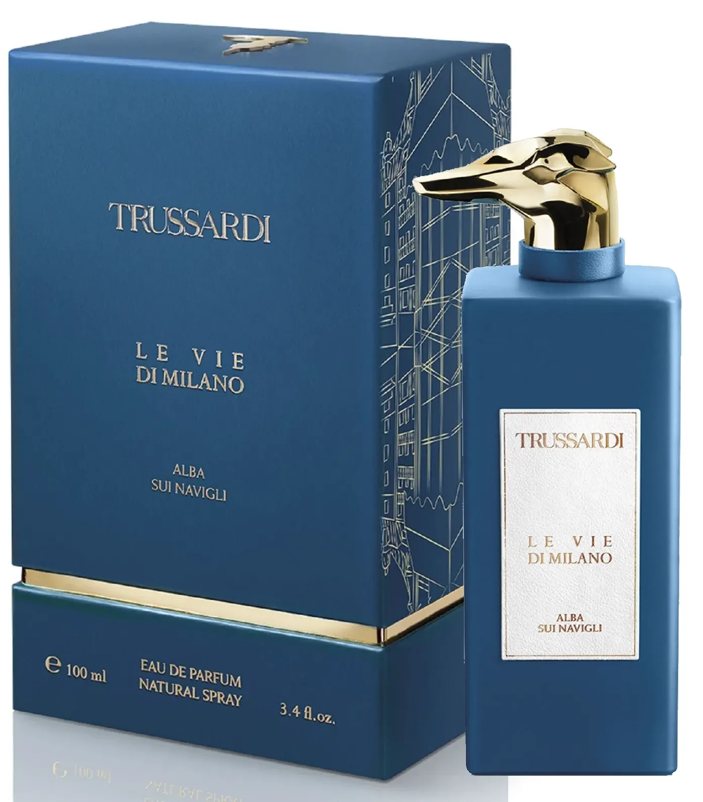 Trussardi La Via Del Milano Alba sui Navigli