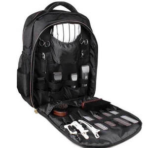 תיק אביזרים לספר צבע שחור SASSONIC BARBER BAG