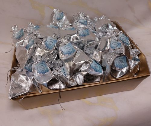שקיות ממתקים אישיות עם לוגו שלכם מחיר ליחידה