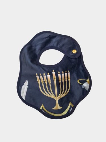 סינר קטיפה חנוכה לילדים