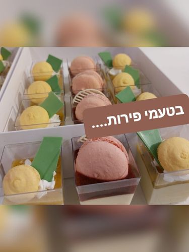 מוסים מדהימים בכוסיות בטעמי פירות קיציים מטורפים חלבי מארז 12 יחידות