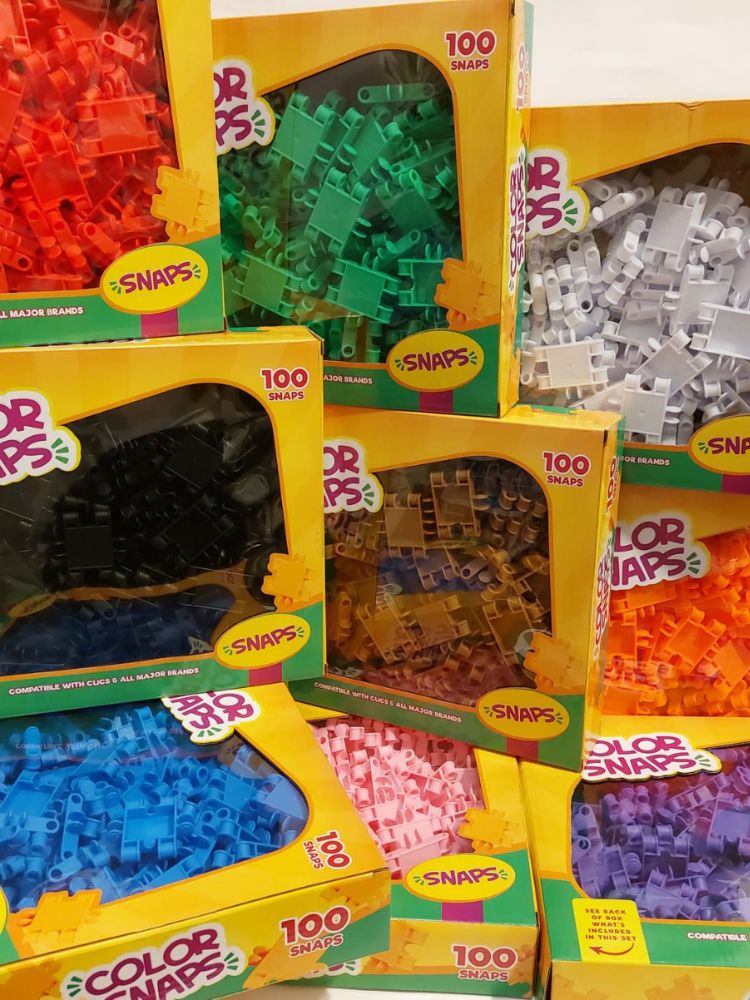 קליקס 100 חלקים לפי צבע