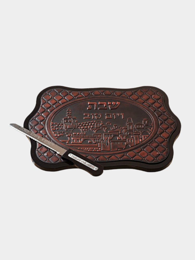 מגש לחלות עור