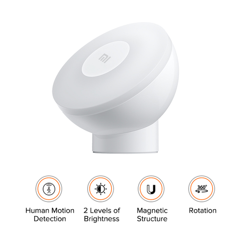 מנורת לילה חכמה דור 2 דגם Mi Motion Activated Night Light 2