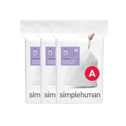 מארז שנתי 360 שקיות מסוג A לפח 4.5 ל' סימפליומן | Simplehuman 