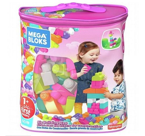 משחק הרכבה 60 חלקים MEGA BLOKS