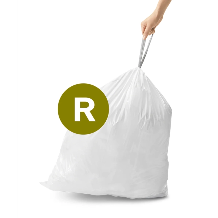 20 שקיות מסוג R לפח 10 ל