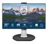 מסך PHILIPS 4K Web+LAN+DP+SP 329P 31.5