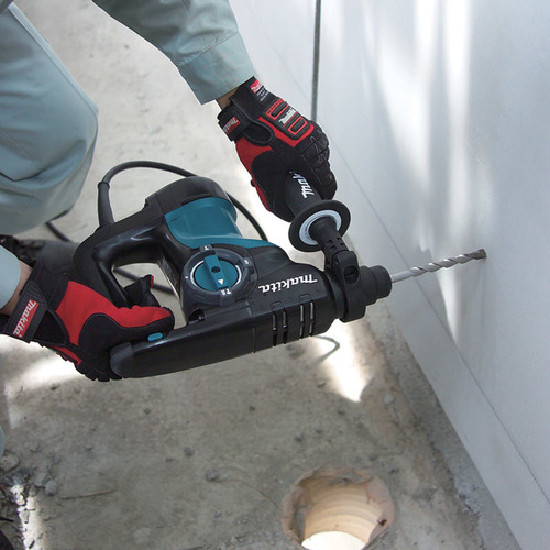 שימוש בפטישון חשמלי 3 מצבי עבודה - MAKITA HR2810TZ 800W 2.8J