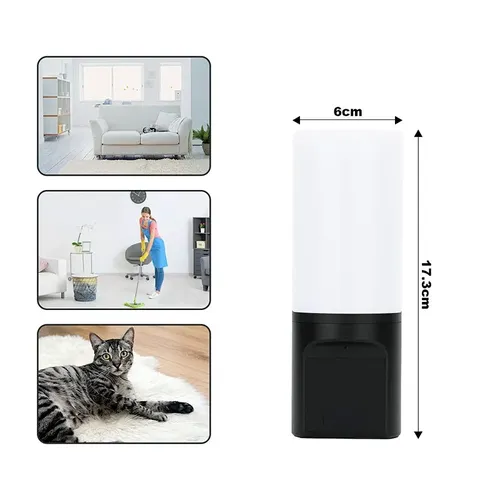 מצלמת WiFi נסתרת במנורת קיר
