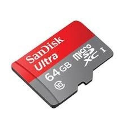 כרטיס זיכרון 64 GB של Sandisk-SD Ultra