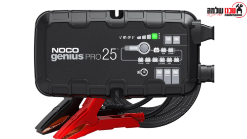 מטען מצברים GENIUS PRO 25A 6/24V NOCO 