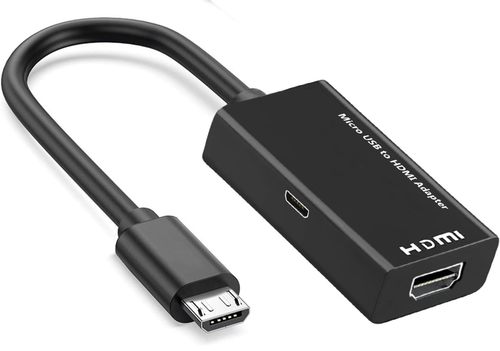  כבל מתאם HDMI נקבה ל Micro USB זכר