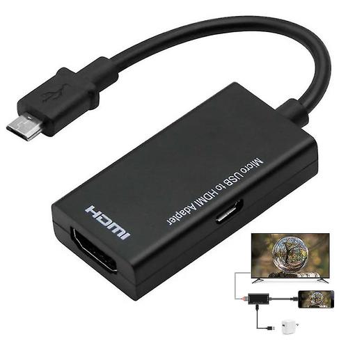  כבל מתאם HDMI נקבה ל Micro USB זכר