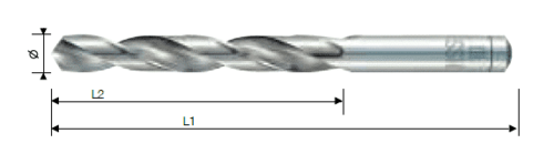 סט מקדחי ברזל PRO M2 HSS מידות 1-10 מ