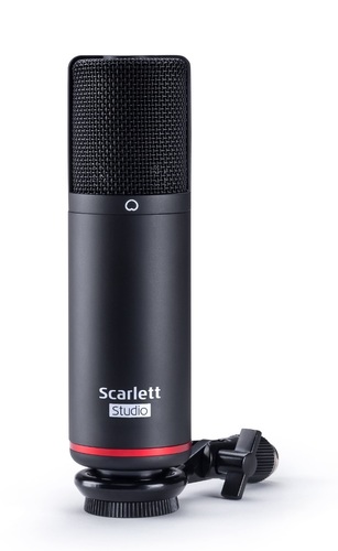 focusrite scarlett solo studio microphone