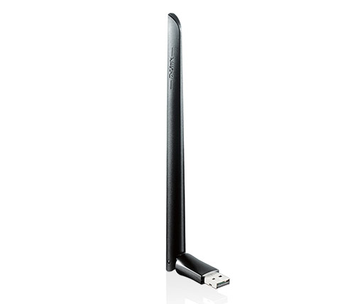 מתאם רשת אלחוטית D-Link Wireless AC600 Dual Band High Gain USB Adapter