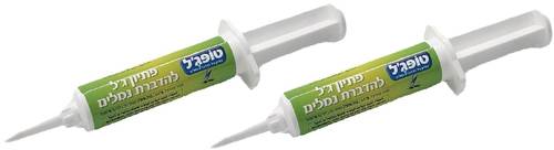 טופ-ג'ל קטלן נמלים 15 גרם - ג'ל פיתיון מתקדם במזרק נוח, 2 יחידות לקטילת כל סוגי הנמלים והשמדת קן שלם