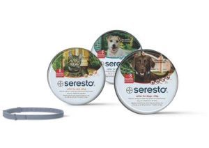 קולר הדברה Seresto לכלב השוקל מעל 8 ק