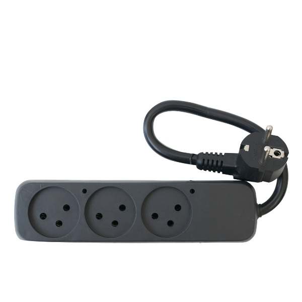 מפצל לגנרטורים עם 3 שקעים ישראלים- תקע גרמני