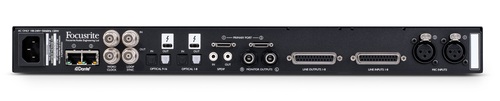 focusrite red 8line back