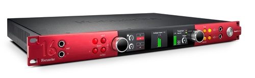 focusrite red 16line top left