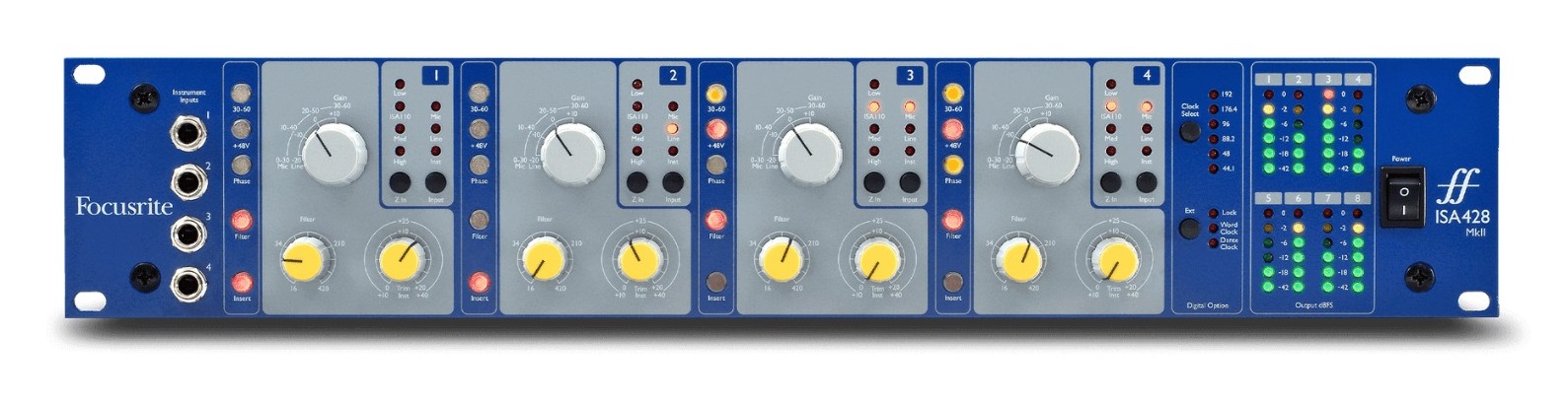 קדם מגברים ISA 428 mkII