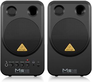 זוג מוניטורים אולפניים Behringer MS16
