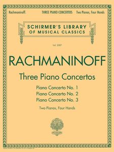 ספר תווים Rachmaninoff: Three Piano Concertos: Nos. 1, 2, and 3