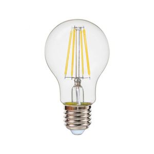 נורת פילמנט לדימור 8W A60 שקוף-אור צהוב