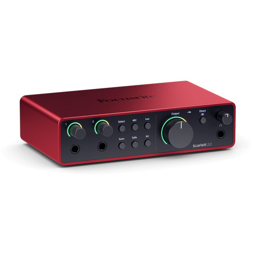 כרטיסי קול בחיבור USB דגם Scarlett 2i2 G3 מבית Focusrite