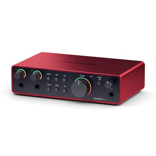 כרטיסי קול בחיבור USB דגם Scarlett 2i2 G3 מבית Focusrite