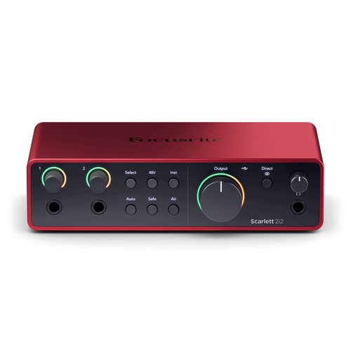 כרטיסי קול בחיבור USB דגם Scarlett 2i2 G3 מבית Focusrite
