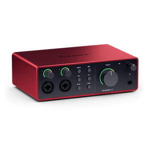 כרטיסי קול דגם Scarlett 4i4 G3 מבית Focusrite