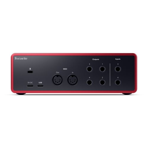 כרטיסי קול דגם Scarlett 4i4 G3 מבית Focusrite