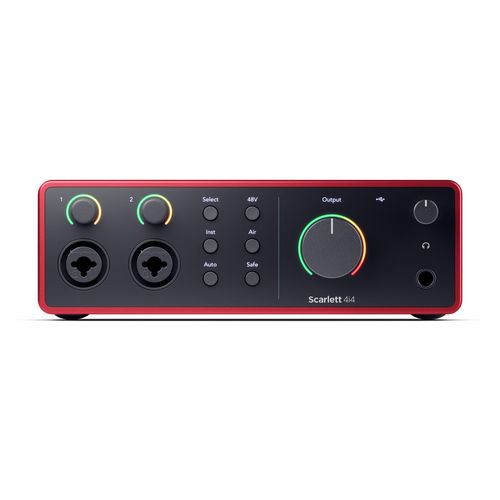 כרטיסי קול דגם Scarlett 4i4 G3 מבית Focusrite