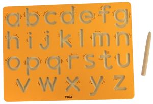 לוח אישי לתרגול כתיבה ולימוד אותיות A-B-C באנגלית