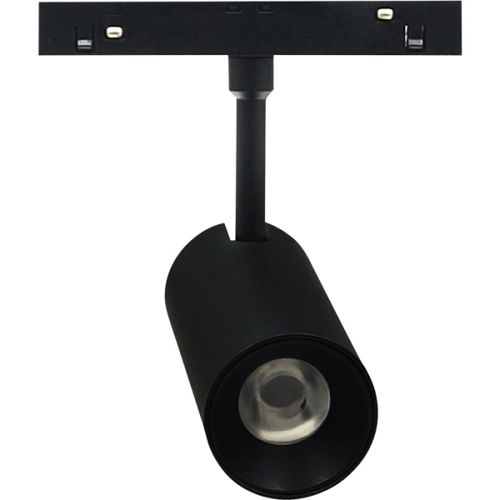 גוף לפס מגנטי ספוט 55x120 מ"מ שחור, 15W 1350Lm 3000K 24° יורולוקס 
