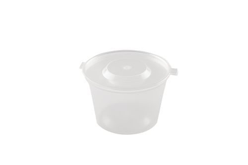 גביע רוטב 4oz מכסה מחובר
