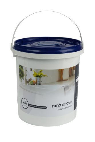דלי מגבונים לניקוי כללי