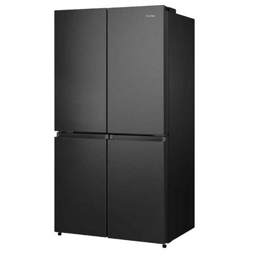 מקרר 4 דלתות 606 ליטר Hisense RQ72-BK נירוסטה מושחרת