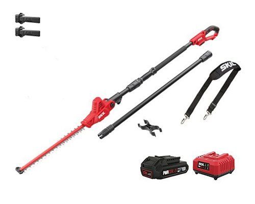 מגזמת גובה 20V חשמלית נטענת טלסקופית עד 3 מטר + סוללה 2.0Ah + מטען Skil