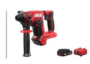 פטישון נטען 20V Brushless עם עד 18 מ"מ עם שני מצבי עבודה - 1.5J – מתנה - סוללה 2.0Ah + מטען SKIL