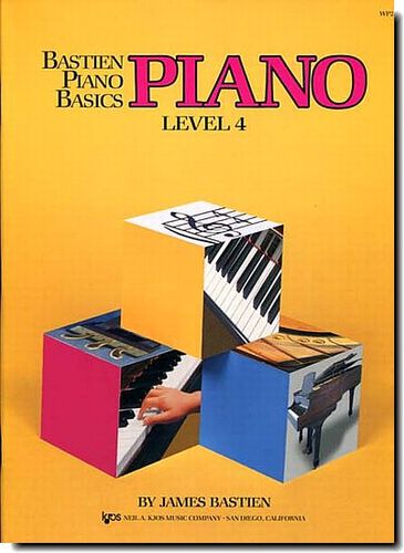 יסודות בסטיאן Bastien Piano 4