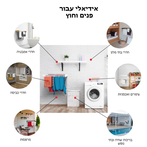 מתלה הפלא, המתלה הבלתי נראה רוחב 120 ס