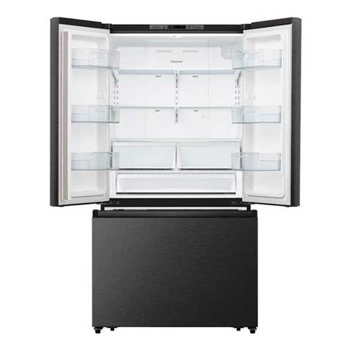 מקרר 3 דלתות 752 ליטר Hisense RT-102B נירוסטה מושחרת 