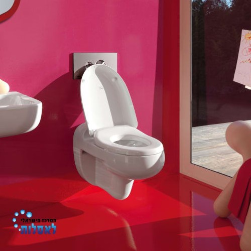 LAUFEN FLORAKIDS 8.9103.0.300.000.1 | LAUFEN FLORAKIDS | מושב אסלה לאופן לילדים עם מכסה פלורה קידס | לבן