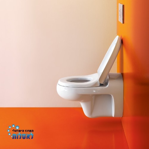 LAUFEN FLORAKIDS 8910303000001 | LAUFEN FLORAKIDS | מושב אסלה לאופן לילדים עם מכסה פלורה קידס | לבן